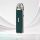 Vaporesso Luxe Q3 Pod-Kit in Aegean Green – dunkelgrünes Gehäuse mit Rillenstruktur und goldfarbenem Rahmen