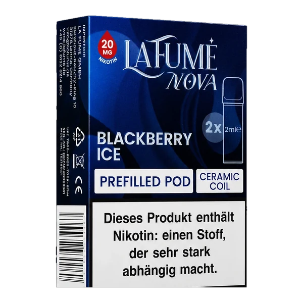 La Fume Nova Pods, Sorte Blackberry Ice