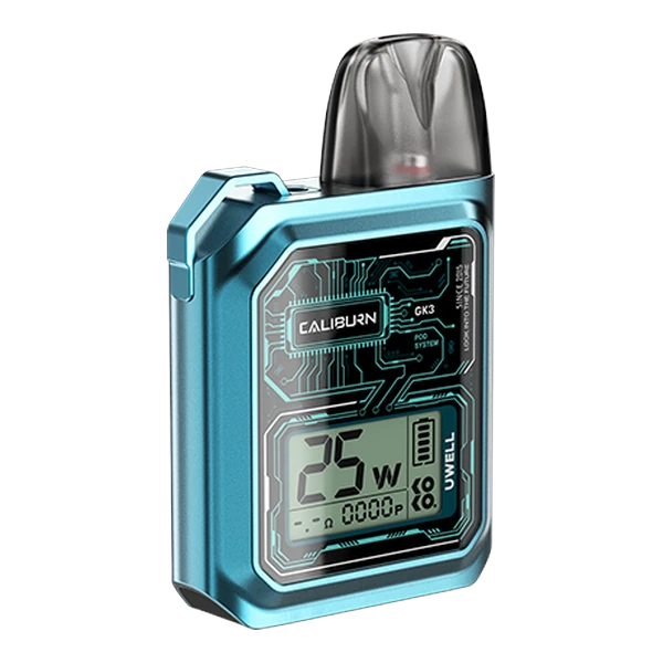 Uwell Caliburn GK3 mit eingesetztem Pod