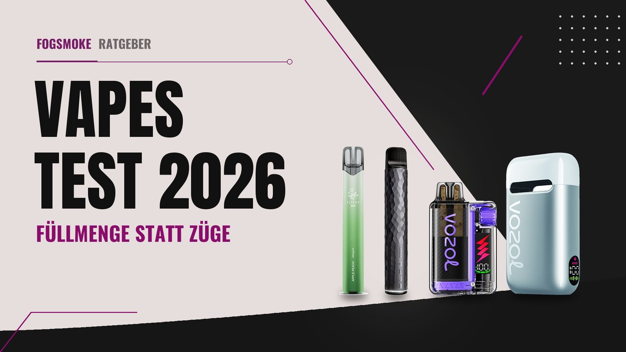 Elfbar 800, Elfbar ELFA, Vozol Vista Plug und Al Fakher 50K Hypermax Prime nebeneinander, von 2 ml bis 20 ml